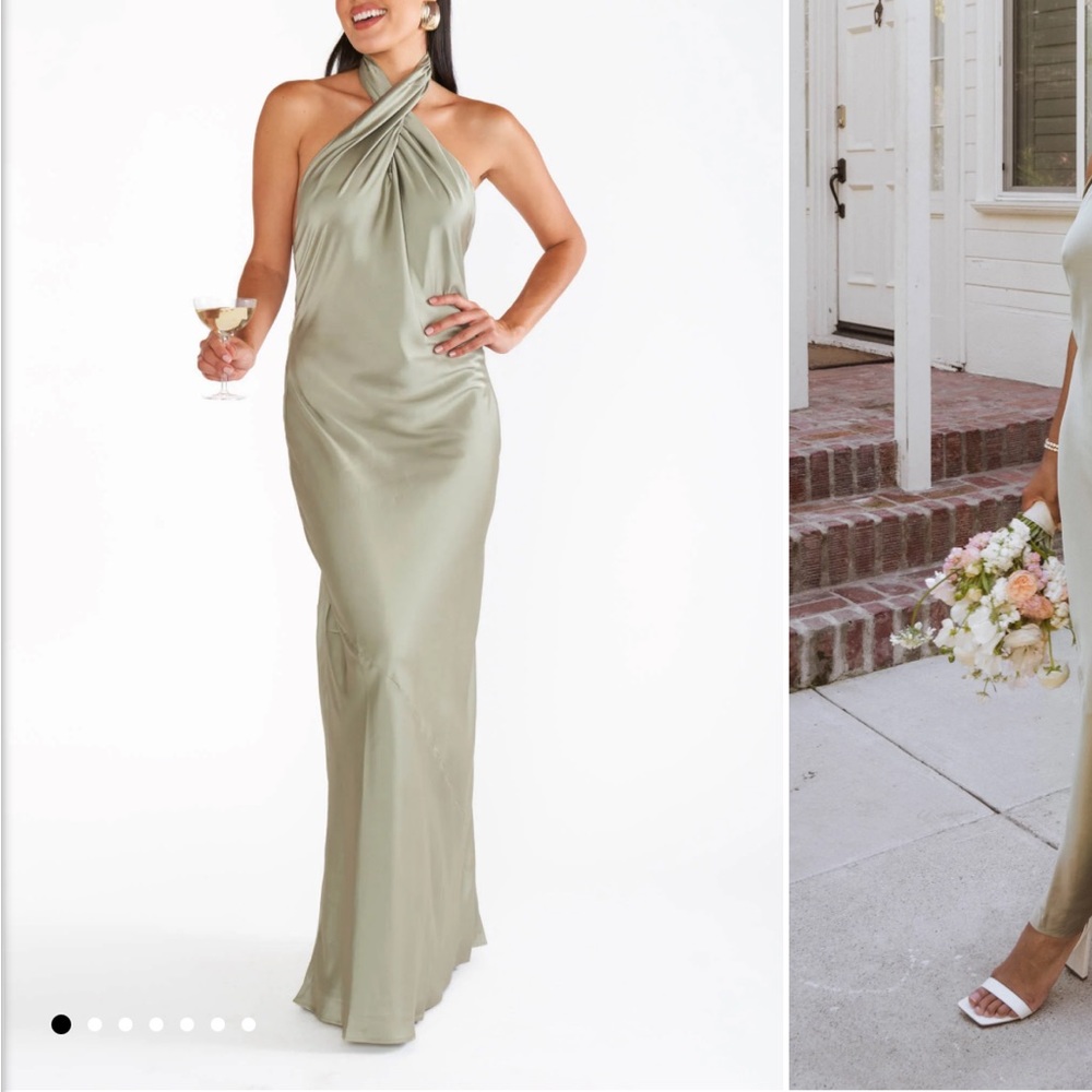 Show Me Your Mumu Jasmine Maxi Halter Dress